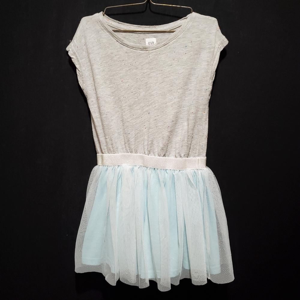2 Gap Sleeveless Dress Sparkle Tulle Skirts Sz XS - Picture 8 of 13